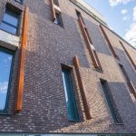 Fasadinių plytų pjovimas – Vytenio g. 4 daugiabutis